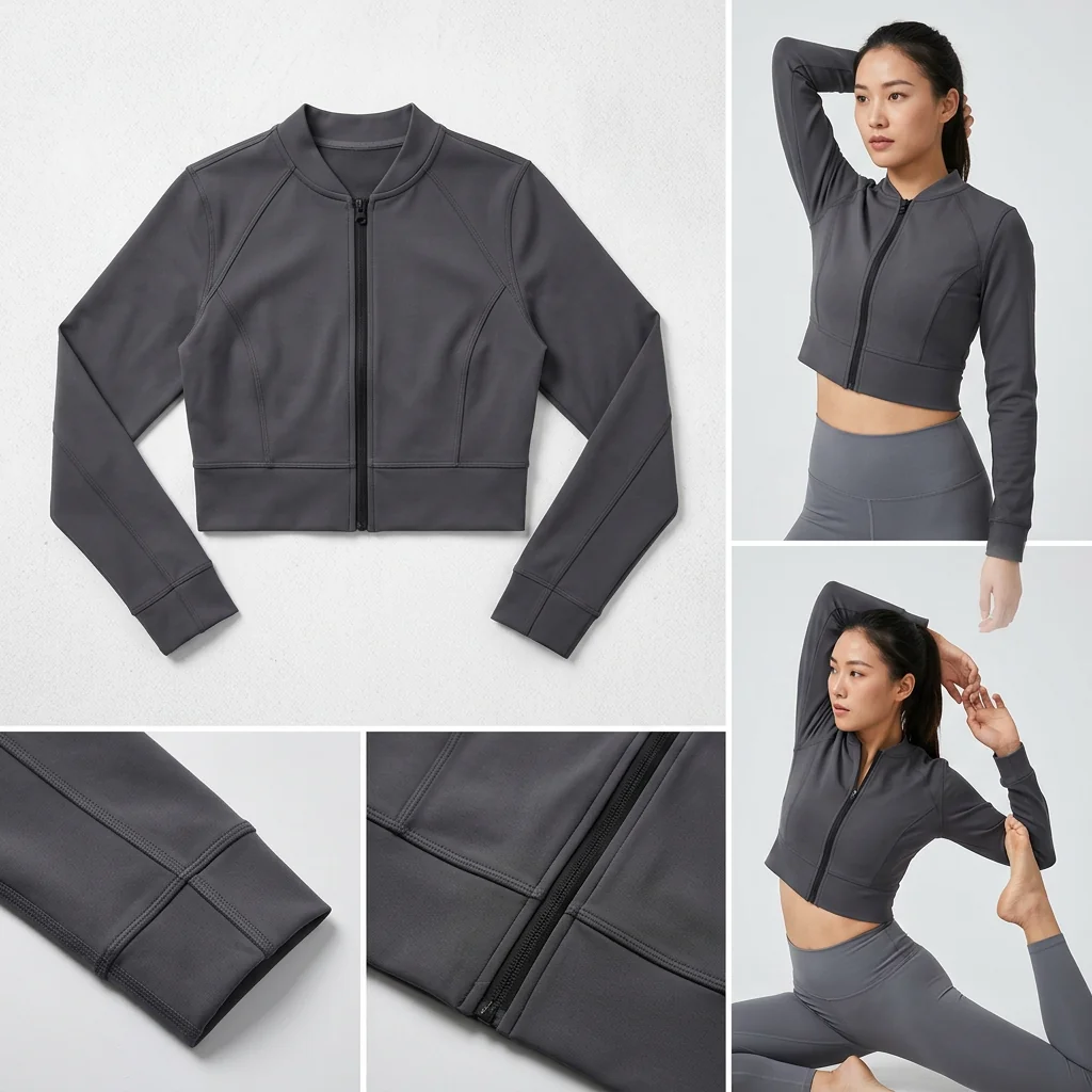 Hot pick: Cropped Bonded Track Jacket