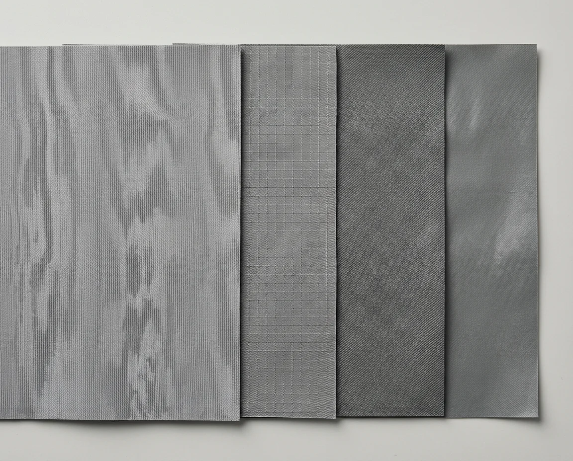 Bonded tricot fabric texture