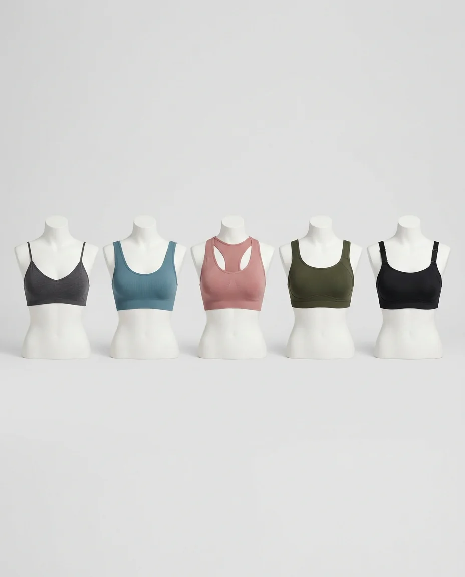 Bralette bra-top — minimal coverage lifestyle-oriented low impact only