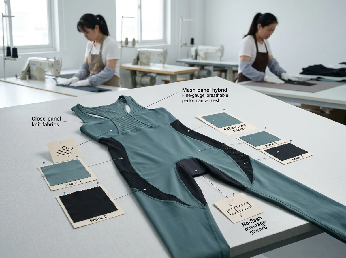 One-piece 3D pattern cutting