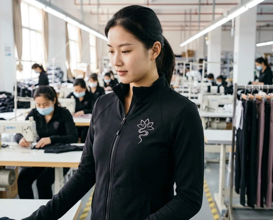 Chest embroidery logo