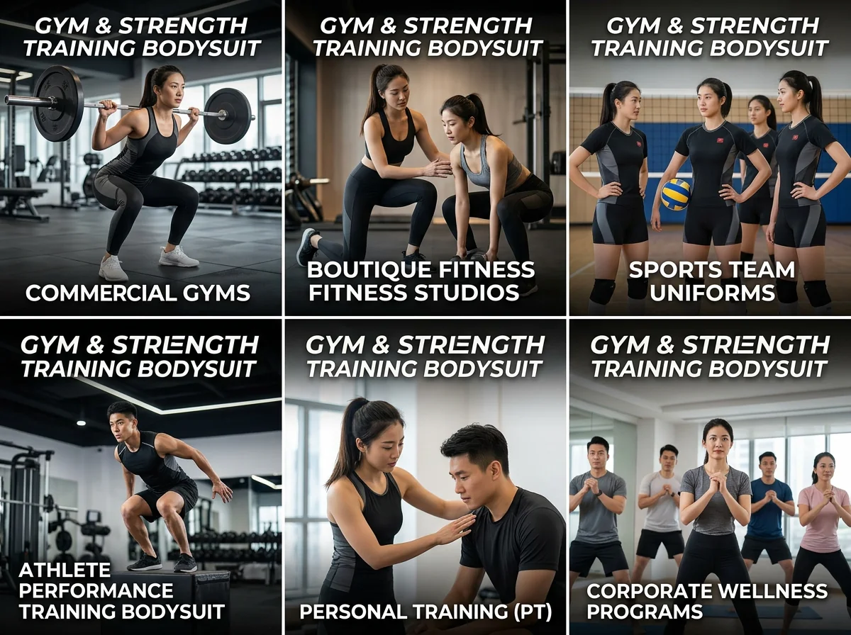 Gym and strength training bodysuit