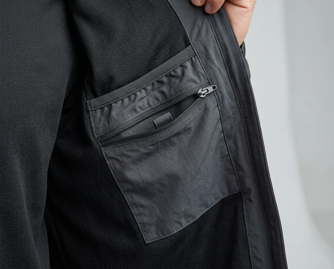 Hidden interior pocket