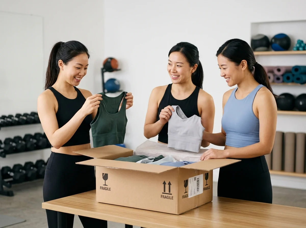 US DTC fitness startup photoshoot