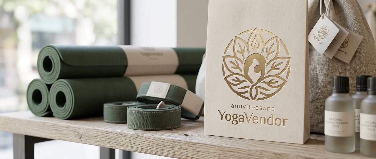 Wellness lifestyle brand logo